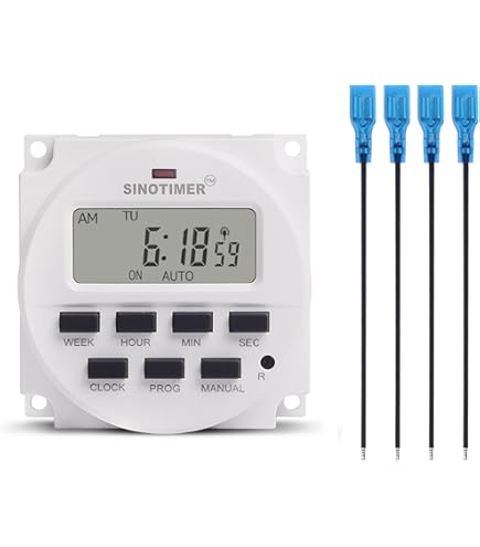 DC12V Digital LCD Power Timer Programmabile Relè