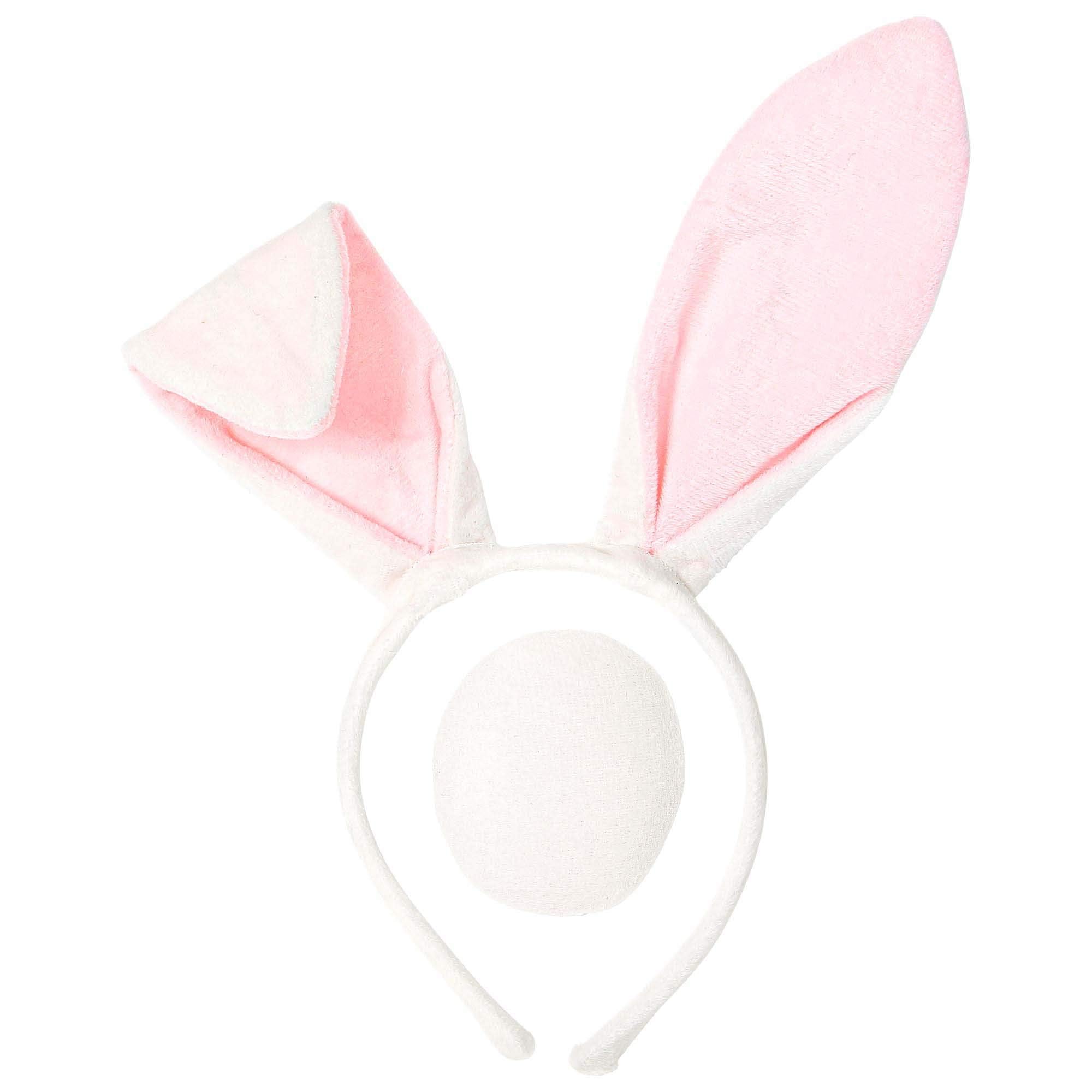 Widmann - Fancy Dress Set Bunny, Ears and Tail, Rabbit, Carnival, Theme Party
