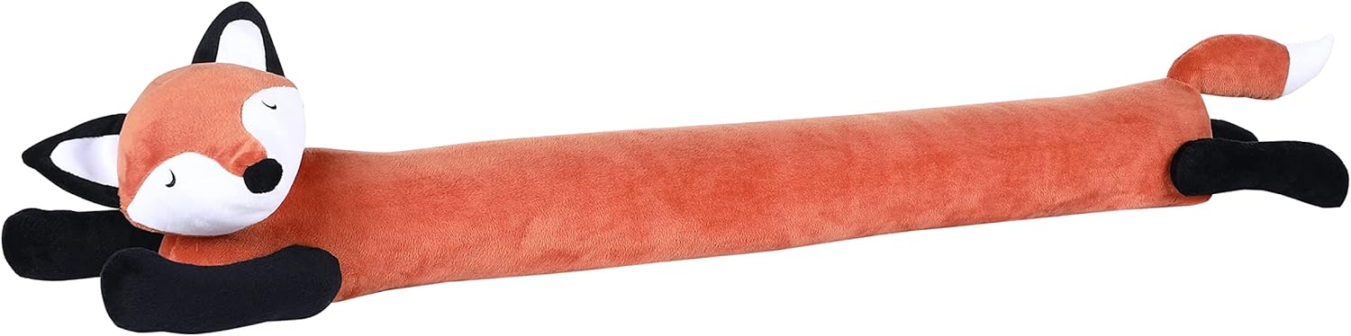 Draft Stoppers - Decorative 36 Inch Door/Window Draft Guard - Energy Saving, Beautiful Decor, Available in Many Different Animal Styles, Great Gift (Roger The Fox)