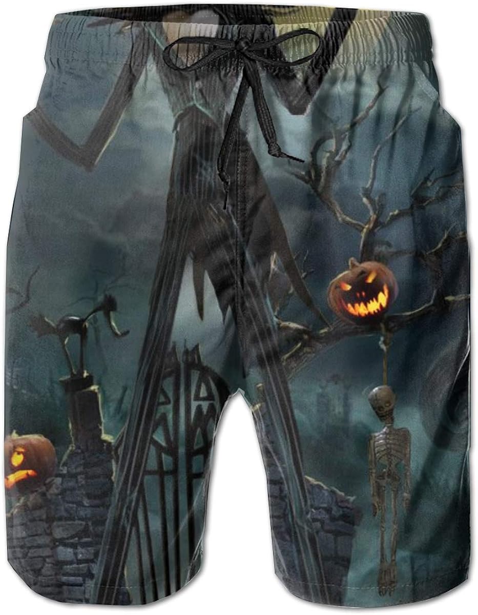 jack skellington swim trunks