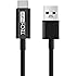 USB Type C Cable (1 FT), TechMatte USB 3.0 Type C to Type A (USB-C to USB) Cable for OnePlus 3, HTC 10, Nexus 5X, 6P and LG G5 (1 FT, Black)
