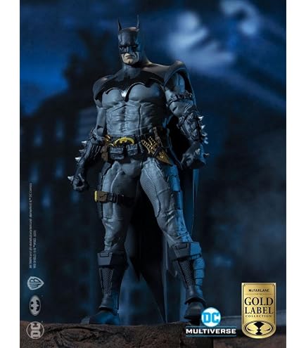 Amazon.com: McFarlane DC Multiverse Batman & Bat-Raptor Gold Label
