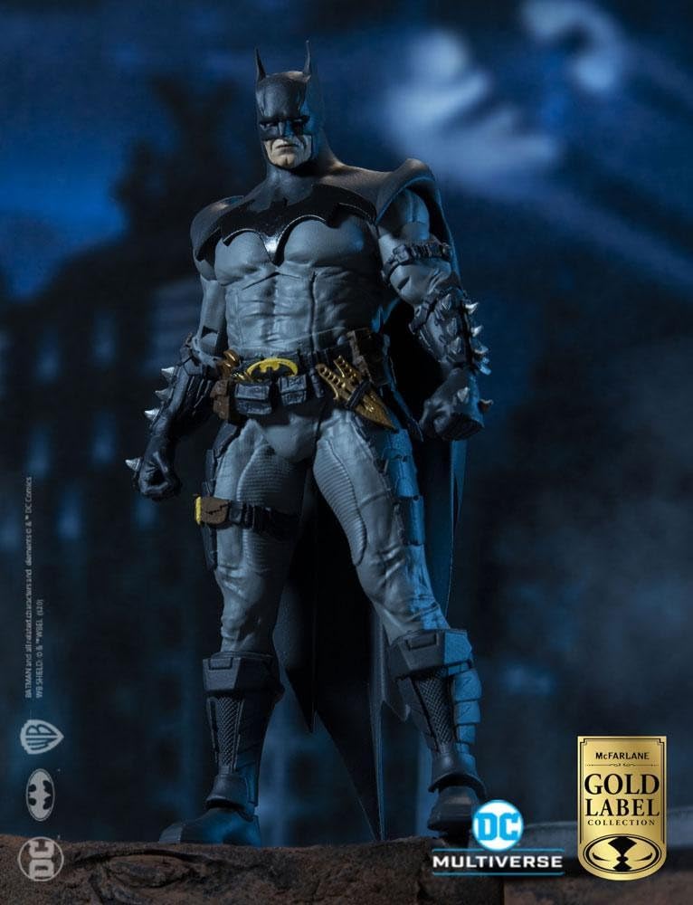"DC Multiverse: Gold Label Collection 7"" Action Figure: Batman (Todd McFarlane)", 15005-6