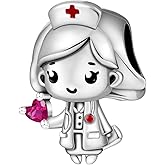 CYCUFF 925 Sterling Silver Charms Suitable for Charm Necklaces, Bracelet Pendants Beads Jewellery Gift for Women Family Friends