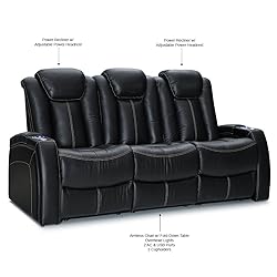 Seatcraft Republic Italian Leather Home Theater
