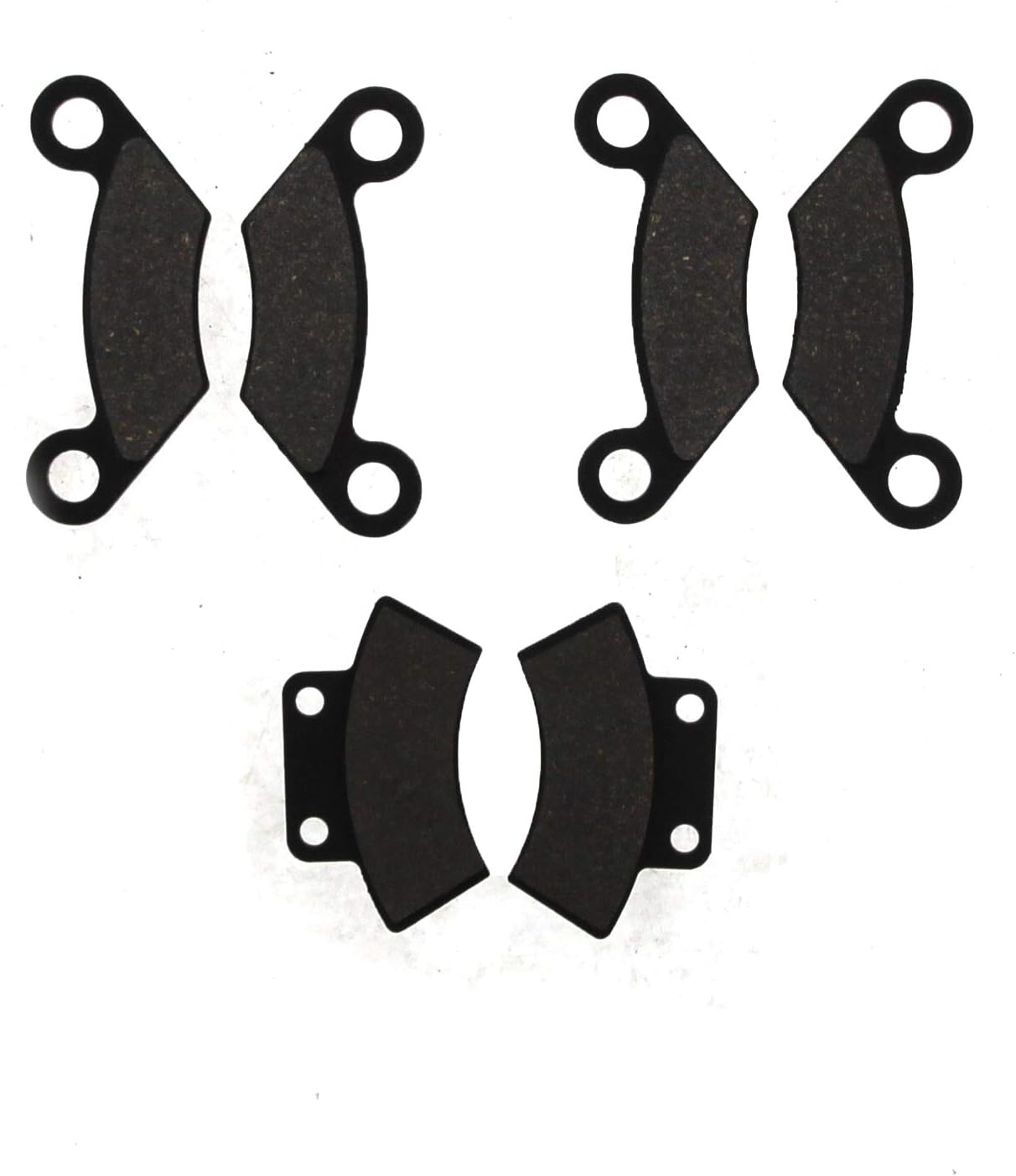 Polaris 400 L 2X4 Front and Rear Brake Pads Automotive