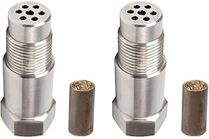 2Pack O2 Sensor Eliminator Adapter, Oxygen Sensor Car CEL Fix Check Engine Light Eliminator, M18X1.5 Catalytic Converter for 