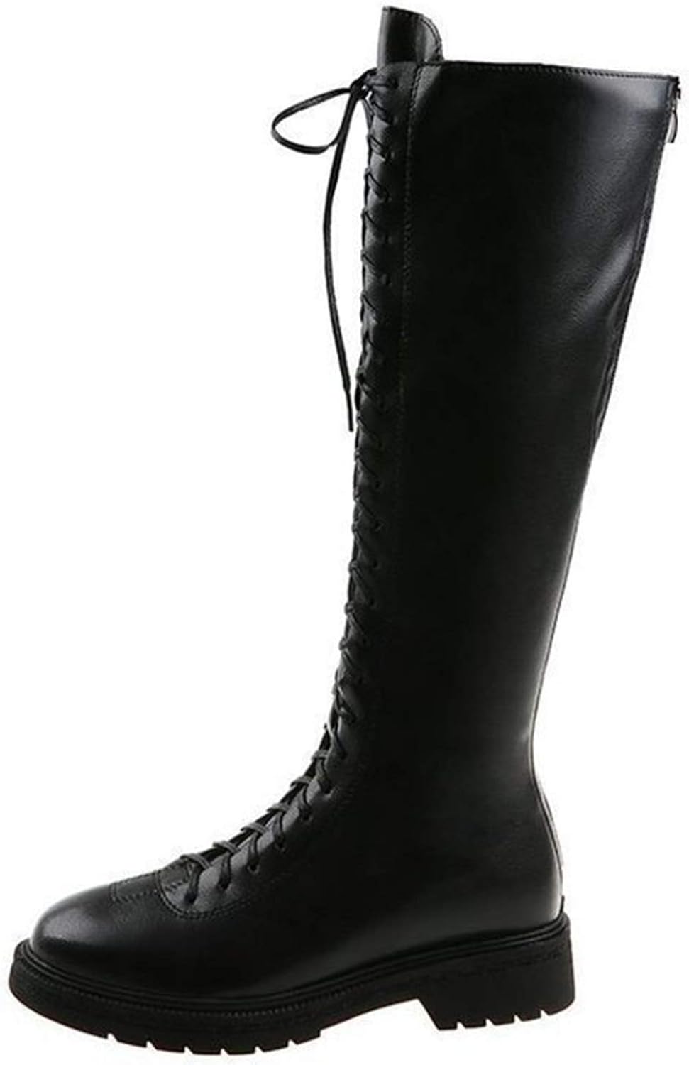 Botas Altas Para Niñas Con Cremallera Lateral - Botas Vaqueras Antideslizantes | Cómodas Y Modernas