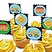 School Bus Cupcake Stand & Pick Kit, School Bus Party Supplies, School Bus Decorations, Birthdays, Cake Decorations, Kids Birthdays, 3 Tier Cardboard