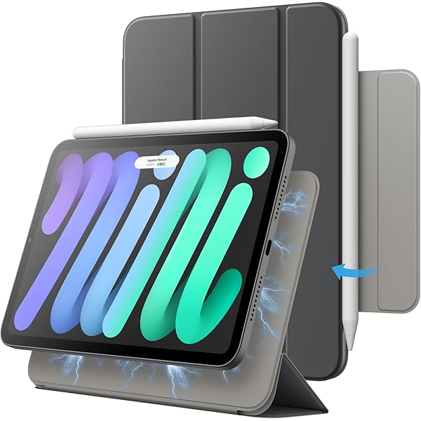 Apple Smart Folio para iPad mini (A17 Pro) – Cinza-carvão