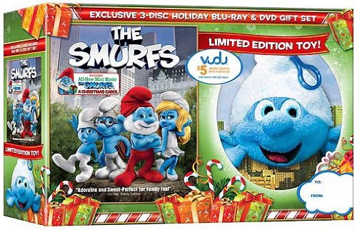 The Smurfs (Blu-ray + Standard DVD + The Smurfs: A Christmas Carol