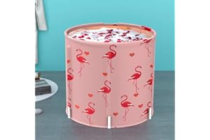 LUCKUP Portable Ice Bathtub for Athletes and Adults - Foldable Bathtub for Outdoor & Bathroom, Keep Temperature Cold Plunge, Perfect for Recovery and Therapy