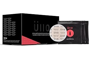 Ullo Full Bottle Replacement Filters (25pack) With Selective Sulfite Technology To Make Any Wine Histamine and Sulfite Preser