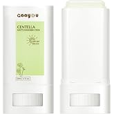 Sunscreen Stick SPF PA50++++ Centella Sunscreen Korean Sunscreen Stick Soothing Moisture Matte Sun Stick for Face &amp; Body Non Greasy, No White Cast