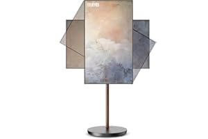 FITUEYES Designed Rolling TV Stand for 24-48 inch TVs, Adjustable Portable TV cart on Wheels with Brake Knob, Mobile TV Stand