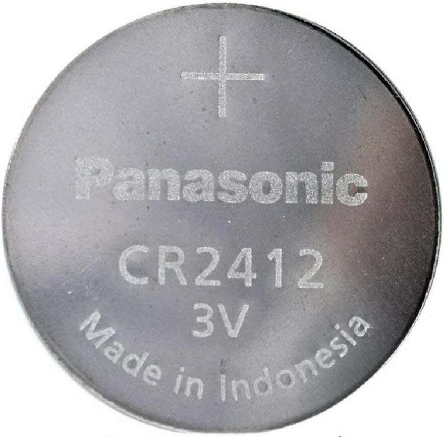 Amazon レクサス等のカードキー用 Panasonic ボタン形cr2412電池 パナソニック Panasonic 乾電池