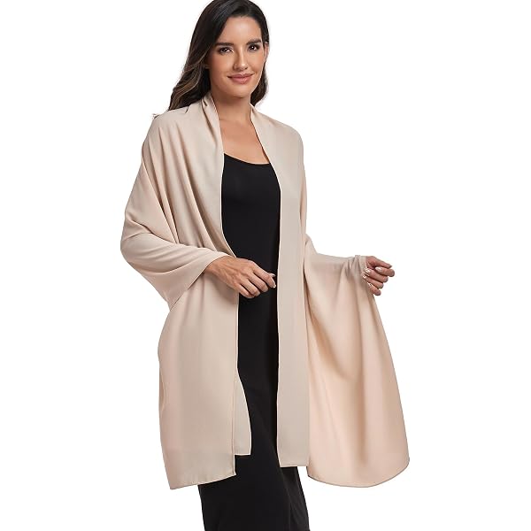 Bufanda De Gasa Mujer Bufanda De Gasa Para Mujer - 190x45cm, Azul Marino, Ligera Y Versátil Bufanda Versátil Verano Invierno