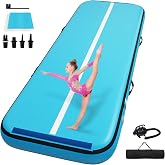 EGGORY Tumble Track, Inflatable Tumbling Mat,Tumble Track Mats | Gymnastics, and Tumble Track with 4/6/8 Inches Thickness for Home, Training, Cheerleading, Yoga, Water with Pump