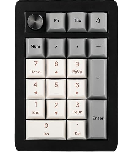 FILCO Majestouch TenKeyPad 2 Mechanical Number Pad - Cherry MX Quiet Switches, USB Portable