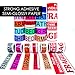 Moving Labels, 1 Clear Packing Tape, 2 Fragile Moving Stickers ~ 3X Bigger Than Competitors ~ Stay Organized & Save Time for Home Moves ~ Apply only on Moving Boxes