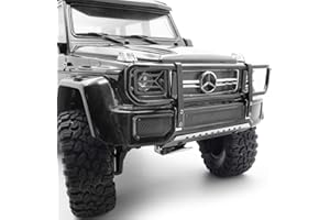 KYX Racing Alloy Front Bumper Upgrades Parts Accessories for RC Crawler Car Traxxas 6x6 TRX6 TRX4