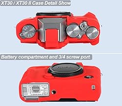 Pocoukate Case for Fuji XT30 / XT30 II Camera, Soft