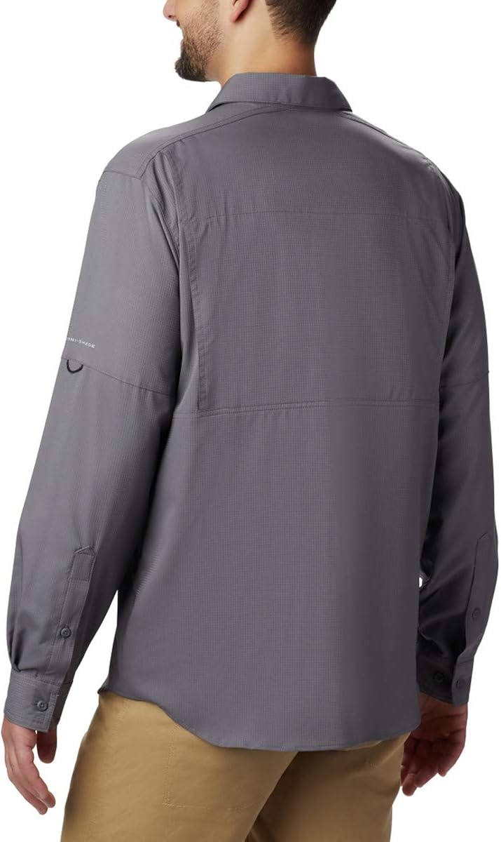 Columbia Mens Silver Ridge Lite Long Sleeve Shirt: Clothing