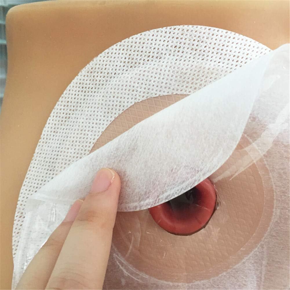 Elastic Barrier Strips, Ostomy Chassis Leak-Proof Ring, Medical Supplies, Prevent Flange Warping and Shifting, Pack of 20,Spunlacetape: Health & Personal Care