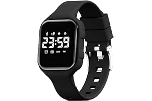 GOLDEN HOUR Kids Digital Sport Watches with Fitness Tracker, Alarm Clock, Stopwatch, No App Waterproof Birthday Gifts for Girls and Boys Ages 4-12