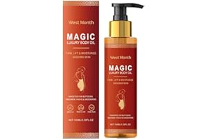 GOWEGO Body Firming Oil – Hydrating, Firming & Nourishing Body Oil for Full Body Use, Moisturizing Body Oil for Smooth, Radiant Skin 3.38 fl oz