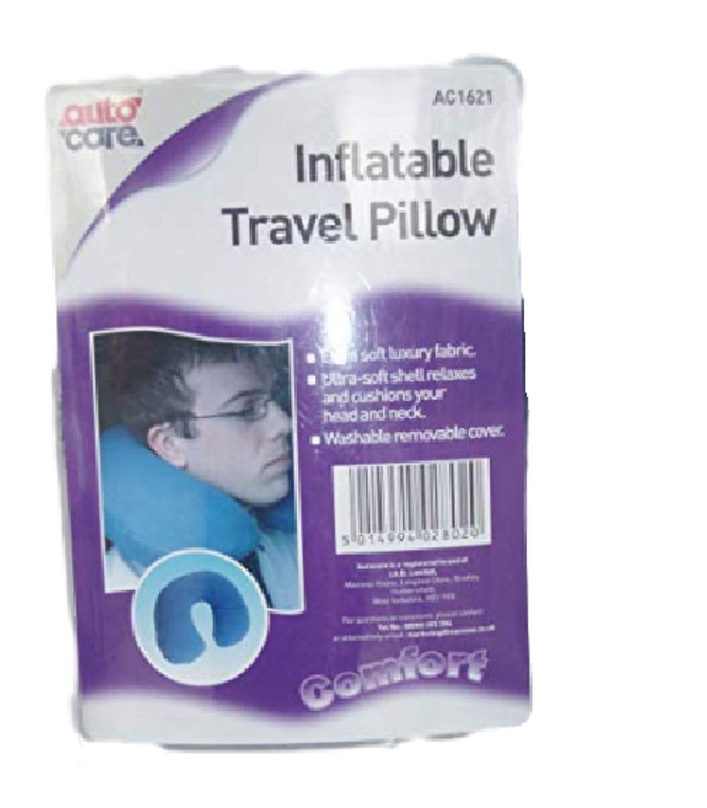 Auto Care Inflatable Travel Pillow AC1621