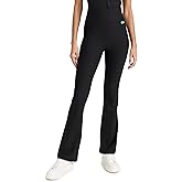 Lacoste Womens Ribbed Flare Pants