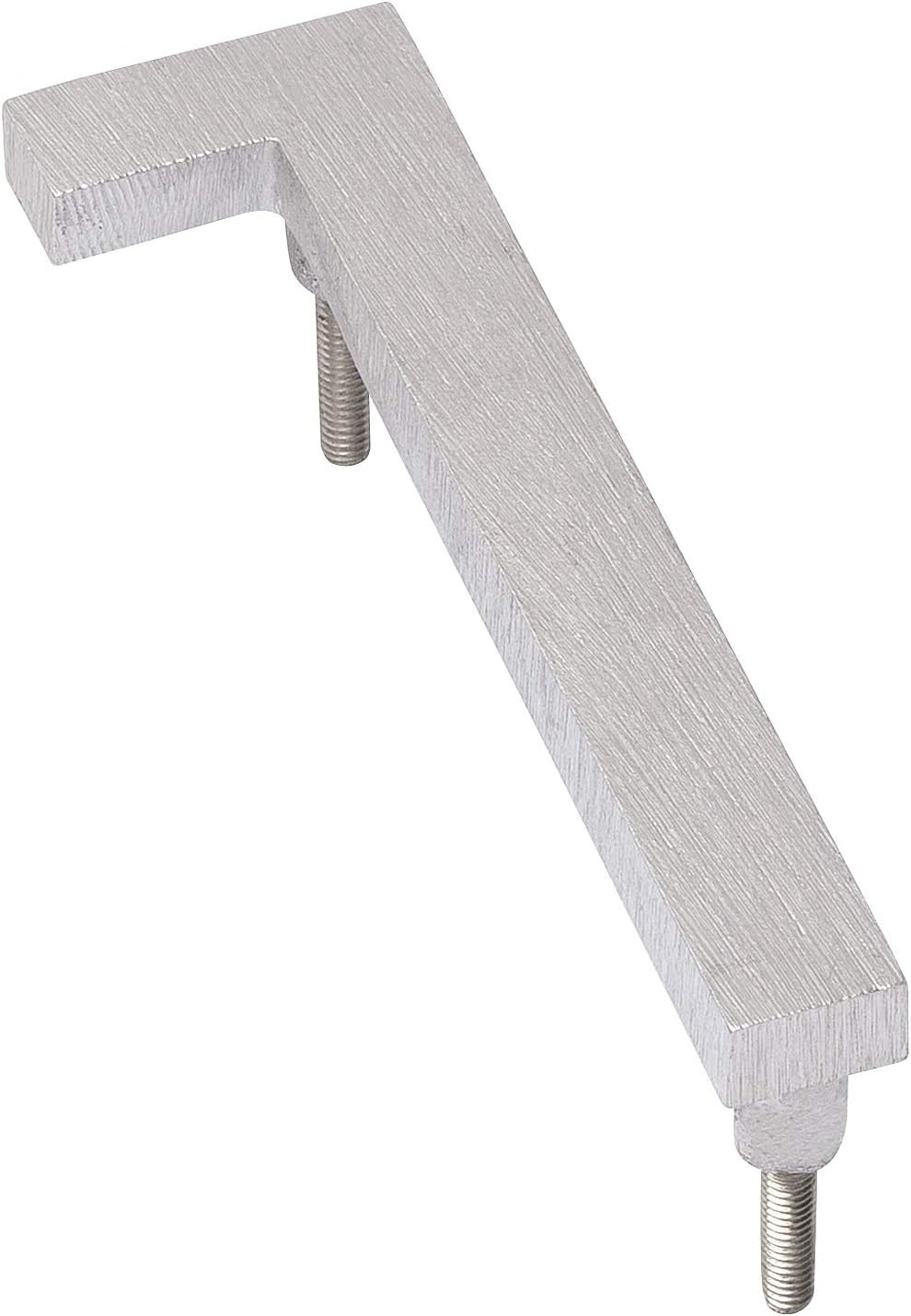 Address Signs - Montague Metal Products MHN-16-F-BA1-1 Solid Modern Floating Address House Numbers, 16