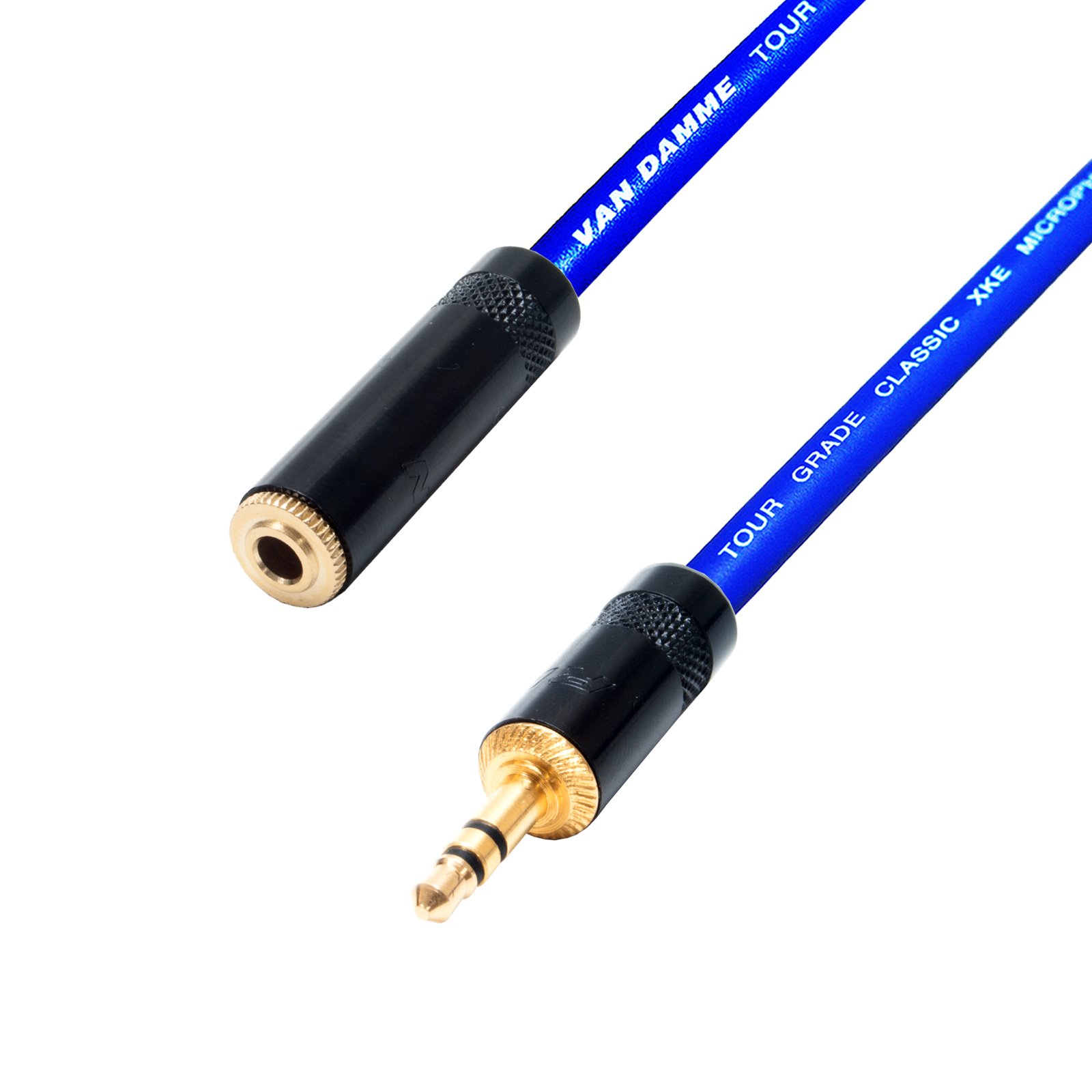 Headphone Extension Cable 3.5 mm Stereo Mini Jack to Female Lead 1 m 3 m 5 m 10 m (50 cm, Blue)