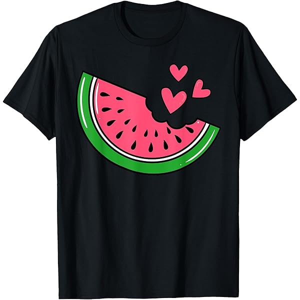 Amazon.com: Watermelon Heart Shaped Summer Fruit Men Women
