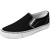 Mens Classic Slip on Canvas Shoes Casual Loafers Fashion Sneakers