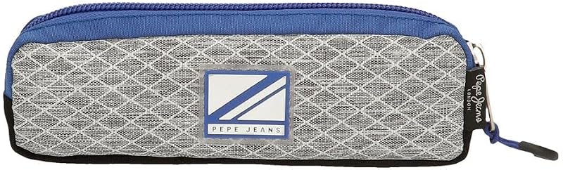 Darren Federmäppchen, Blau, 22 x 7 x 3 cm, Polyester, blau, Etui
