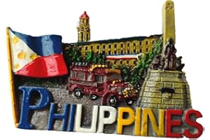 3D Philippines Fridge Magnet, Home & Kitchen Decoration ，Magnetic Sticker Philippines Refrigerator Magnet