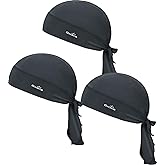 GXCROR Sports Bandanas Cap Skull Caps for Men Breathable Women Skull Cap Helmet Liner