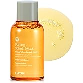 Blithe moisturizing face wash Patting Splash Mask Exfoliating Face Wash with Yellow Honey - Korean Chemical Exfoliant for Face AHA Lactic Acid for Dark Spots, Energy Citrus for Skin Radiance 2.3 Fl Oz