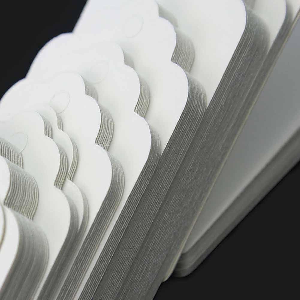Paper Tags Gift Hang Tags with String 200pcs White: Health & Personal Care
