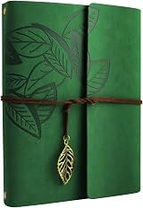 ZEEYUAN Leather Scrapbook Album 18x22cm 60 Pages Refillable DIY Memory Book view 1