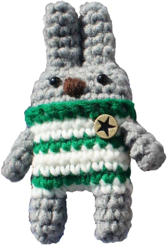 iHanco My Friend Bunny Mini Knitting DIY Kit Light Gray