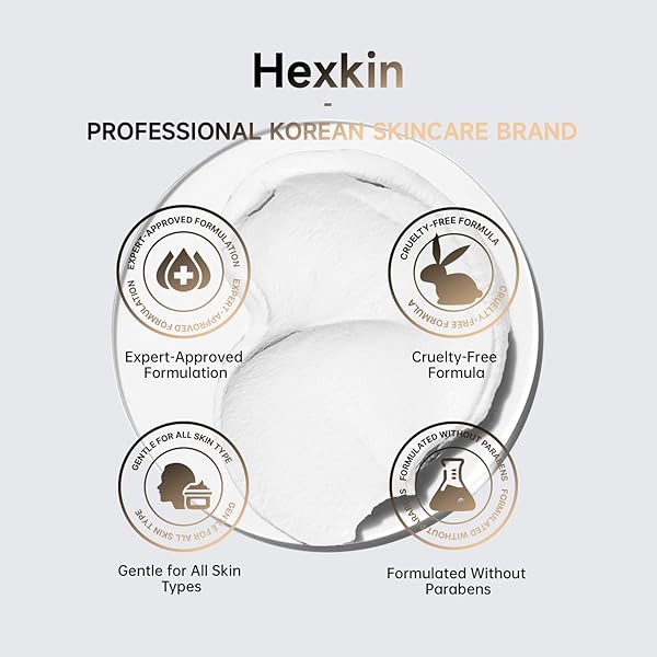 HEXKIN COLLAGEN PEEL OFF FACIAL MASK WRAPPING PEEL OFF FACE MASK ELASTICITY HYDRATION CARE, REDUCES SAGGING DULLNESS FOR GLOWING SKIN KOREAN SKIN CARE, 2.82OZ.