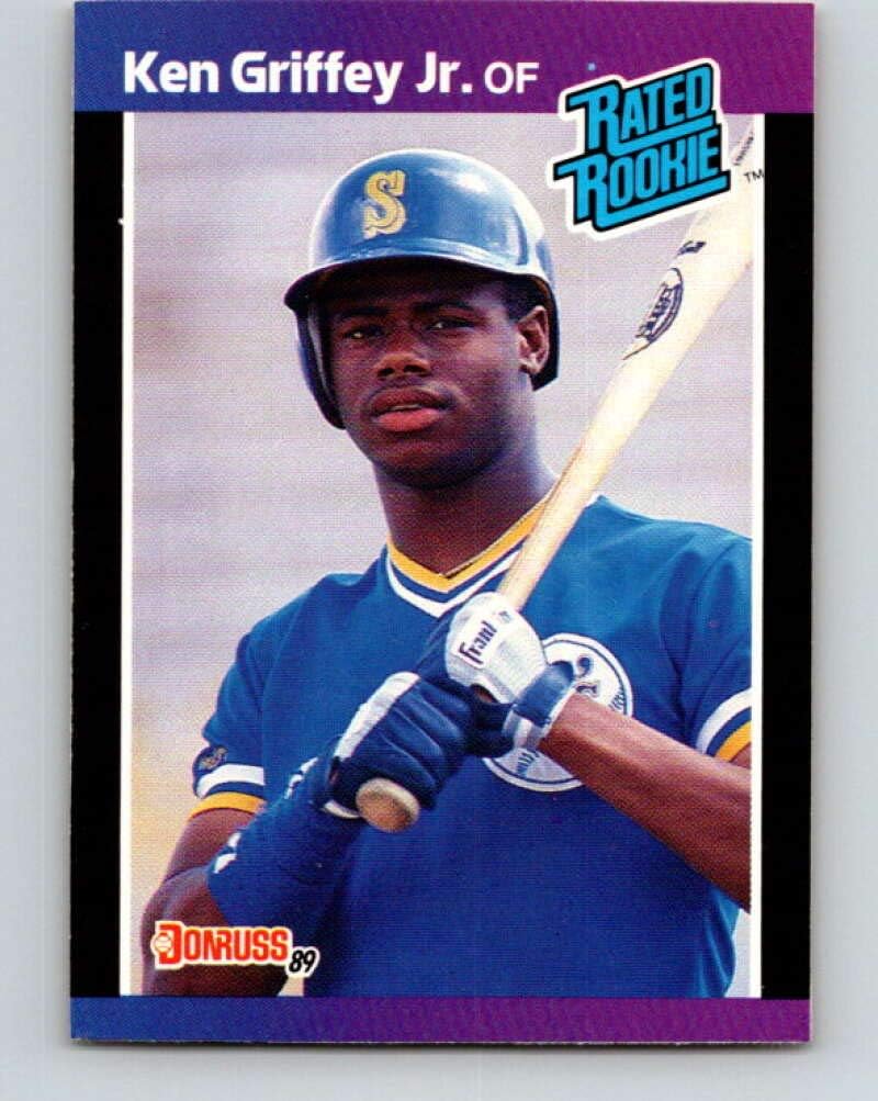 1989 Donruss 33 Ken Griffey Jr Mariners Rookie Card Mint Condition Ships In A Brand New Holder At Amazon S Sports Collectibles Store