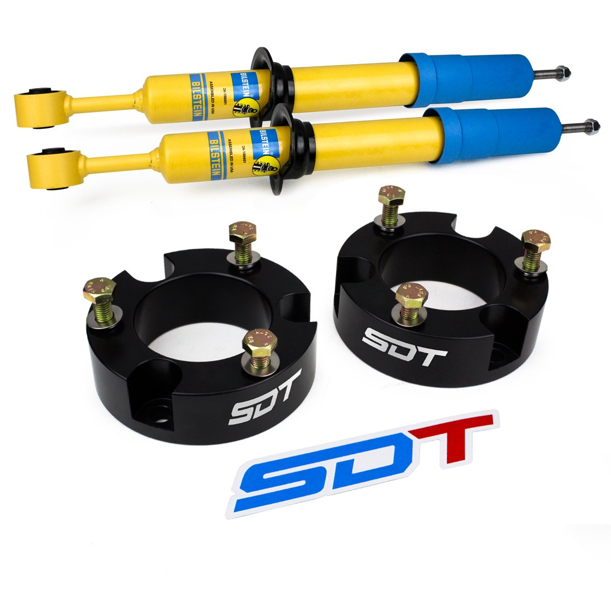 Amazon.com: Toyota Tacoma FJ Cruiser 4Runner 4WD 2WD Front Leveling Lift  Kit with Bilstein Struts - 2.5" Front: Automotive