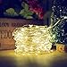 Vmanoo LED String Lights 72 Feet 200 LED Solar Powered Copper Wire Starry Rope Xmas Lights Indoor Outdoor Lighting for Home Garden Party Path Lawn Wedding Christmas DIY Decoration 2-Pack (Warm White)