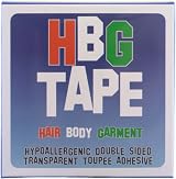 HBG Hypoallergenic Toupee Wig Tape Double Sided Transparent 5m x 25mm Adhesive view 6