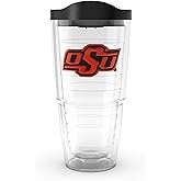 Tervis Oklahoma State Cowboys - Primary Logo Made in USA Double Walled Insulated Tumbler Travel Cup Keeps Drinks Cold & Hot, 24oz, Classic