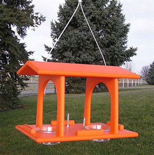 Amazon Com Jmx Brands Inc Amish Premium Poly Oriole Bird Feeder